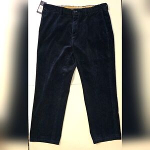 POLO RALPH LAUREN PANTS 38x30 THE PROSPECT STRAIGHT Corduroy Pants Navy New NWT